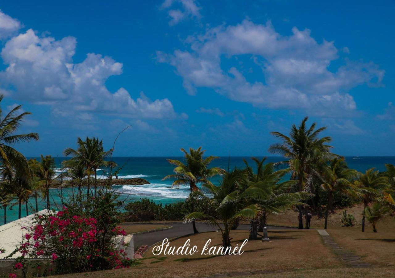 Charmant Studio Kannel Au Manganao Vue Sur Mer Et Panier D'Accueil Offert Saint-Francois  Kültér fotó