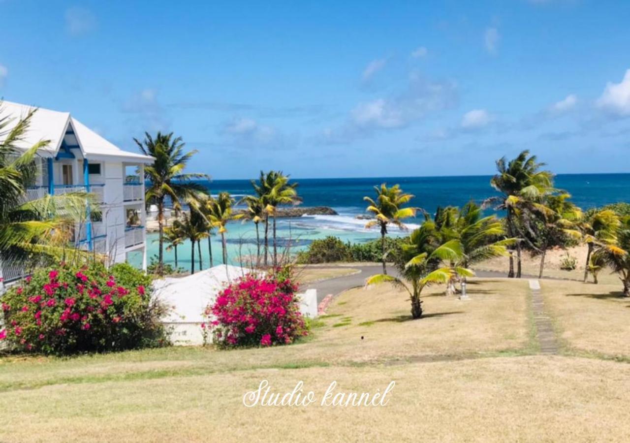 Charmant Studio Kannel Au Manganao Vue Sur Mer Et Panier D'Accueil Offert Saint-Francois  Kültér fotó